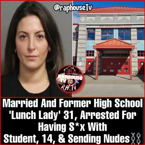 married lunch lady arrested|Married lunch lady, 31, accused of grooming 14